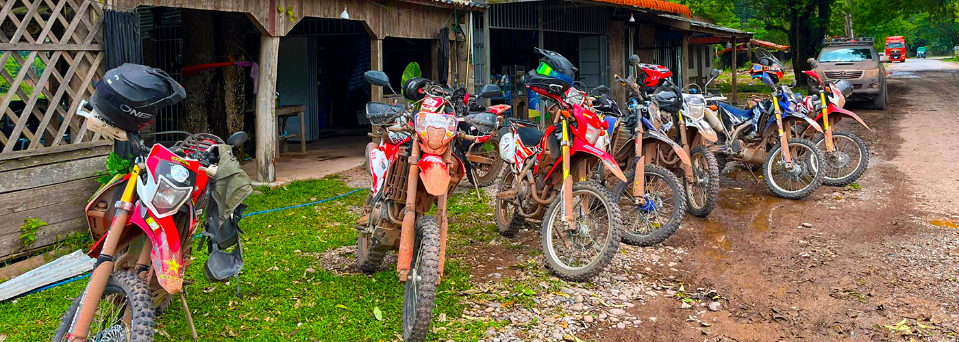 Endurofahren für Einsteiger in Laos Endurofahren für Einsteiger in Laos